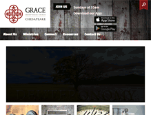 Tablet Screenshot of gracechesapeake.com